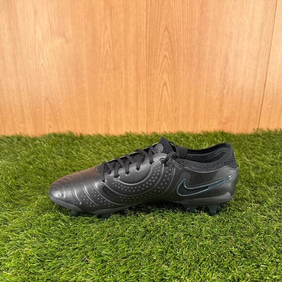 Nike Tiempo Legend 10 Elite FG Black Soccer Cleats DV4328-002 Men’s Size 8